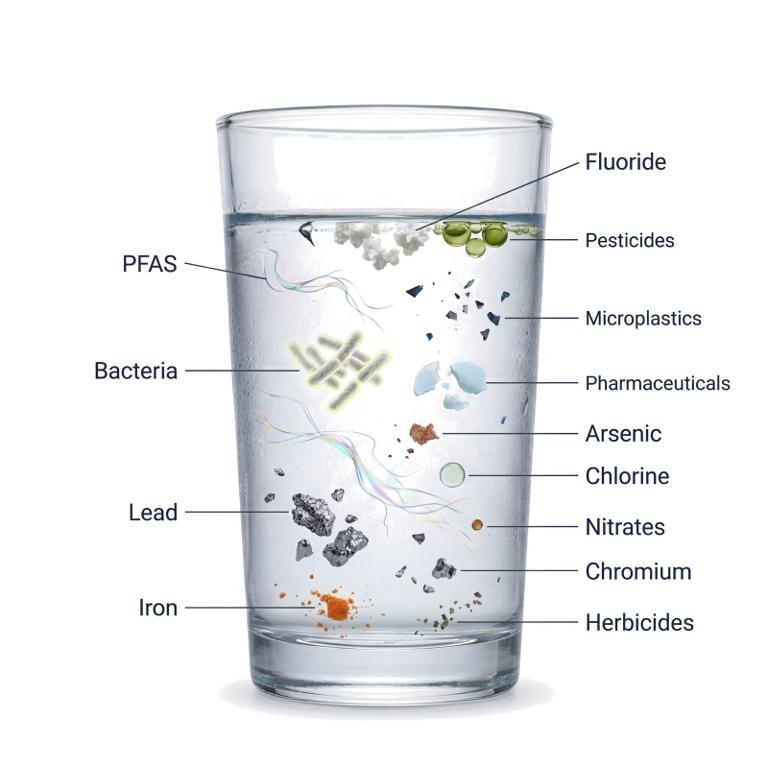 Contaminated tap water